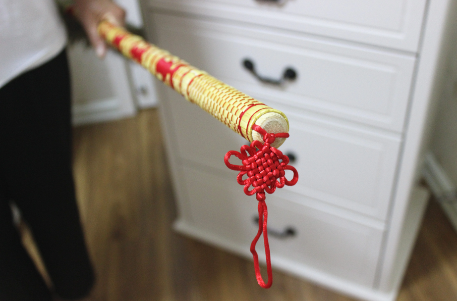 Handwoven Miscanthus Soft Bristle Broom - Static-Free Cleaning Power
