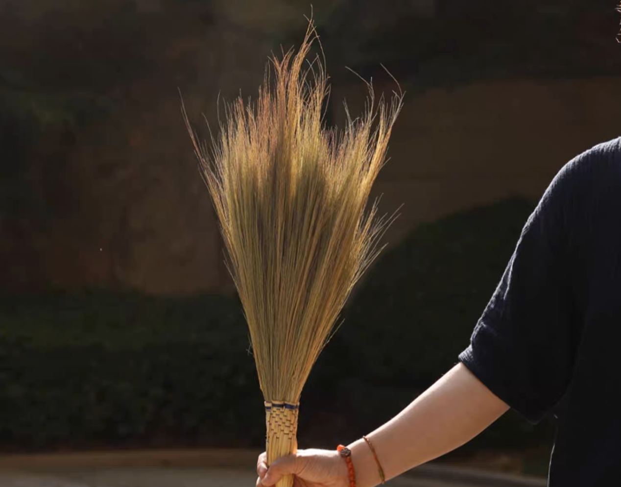 Halloween Broomstick - Cosplay Prop & Roof Dusting Broom