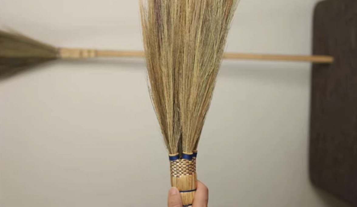 Halloween Broomstick - Cosplay Prop & Roof Dusting Broom