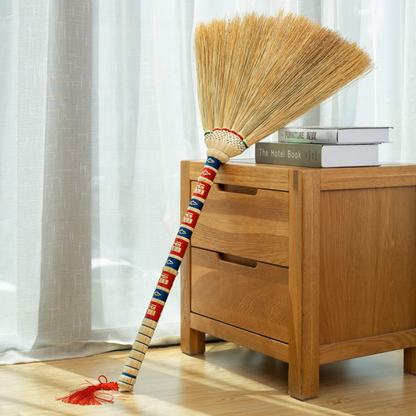 Handwoven Sorghum Broom – Anti-Static Cleaning Master