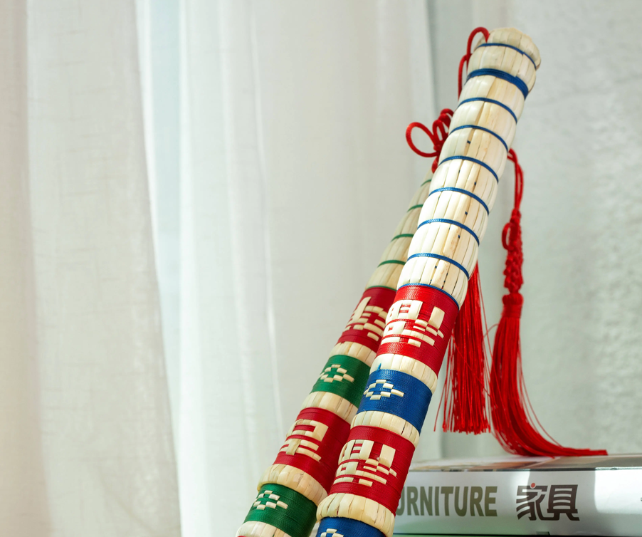Handwoven Sorghum Broom – Anti-Static Cleaning Master