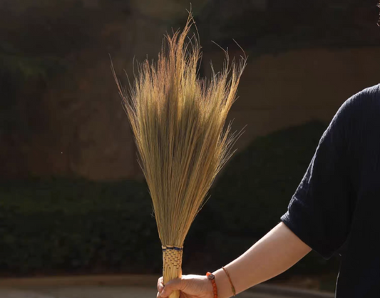 Halloween Broomstick - Cosplay Prop & Roof Dusting Broom